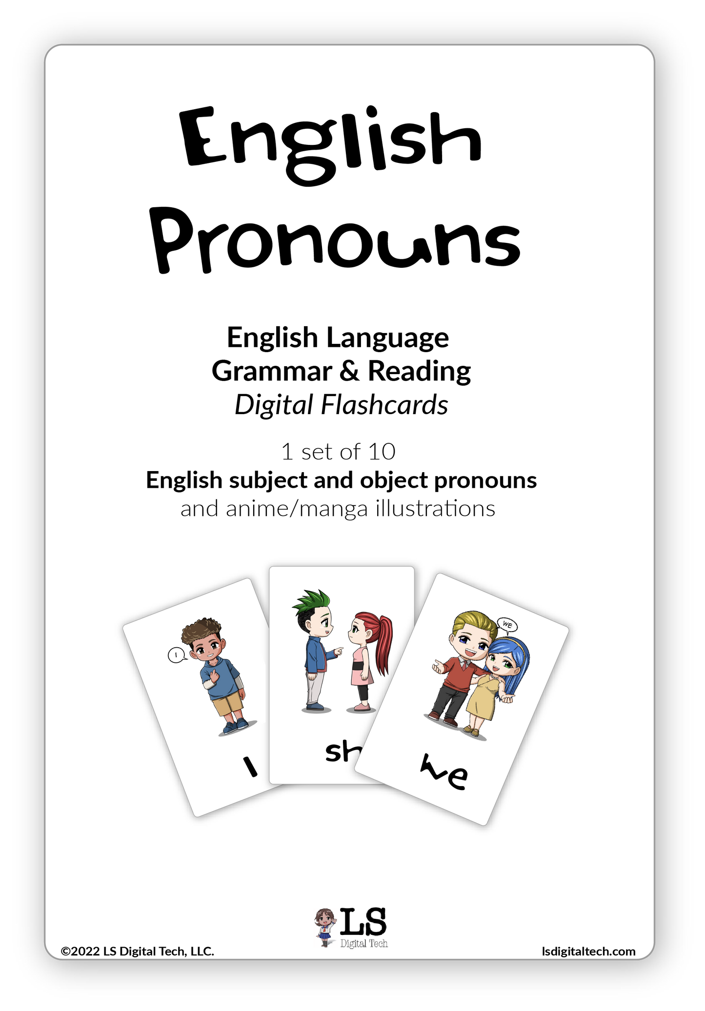 English Vocabulary-Subject & Object Pronouns