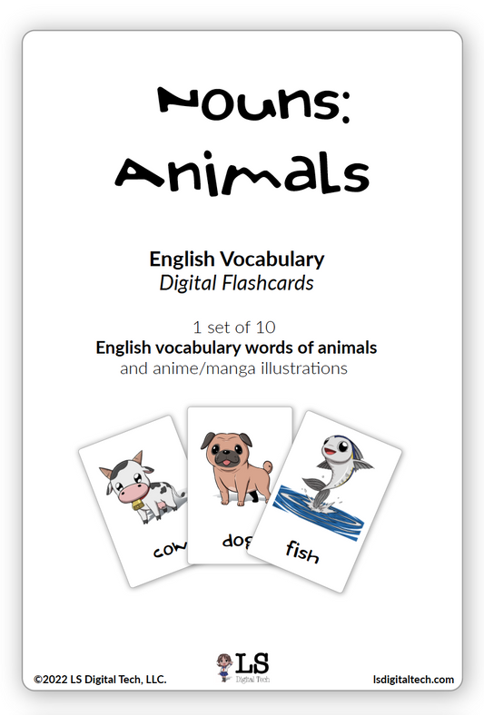 English Vocabulary-Nouns: Animals